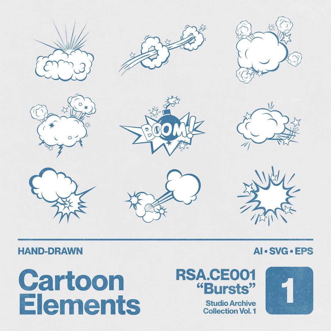 Cartoon Elements Vol 1
