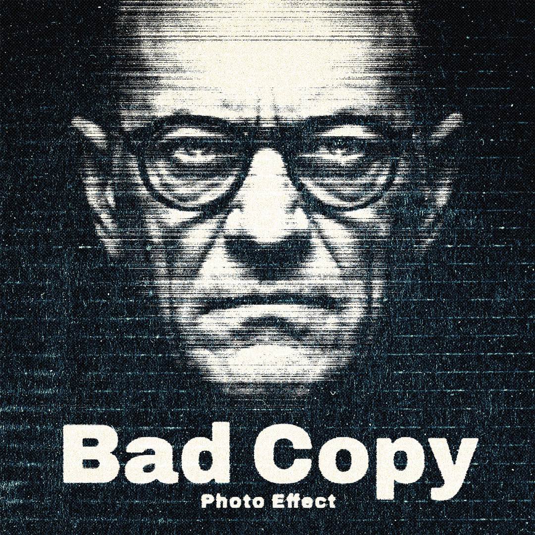 Bad Copy Photo Effect