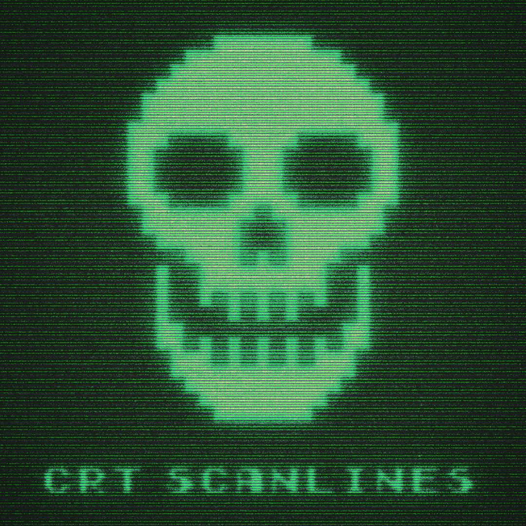CRT Scanlines Text and Logo Effect