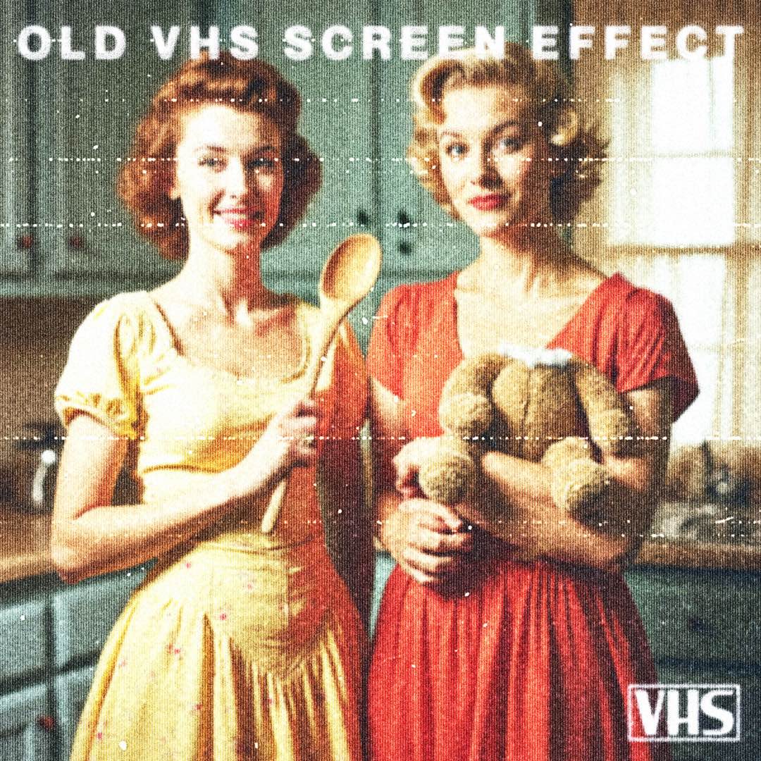 Old VHS Screen Effect